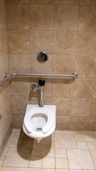 Accessible single occupancy bathroom